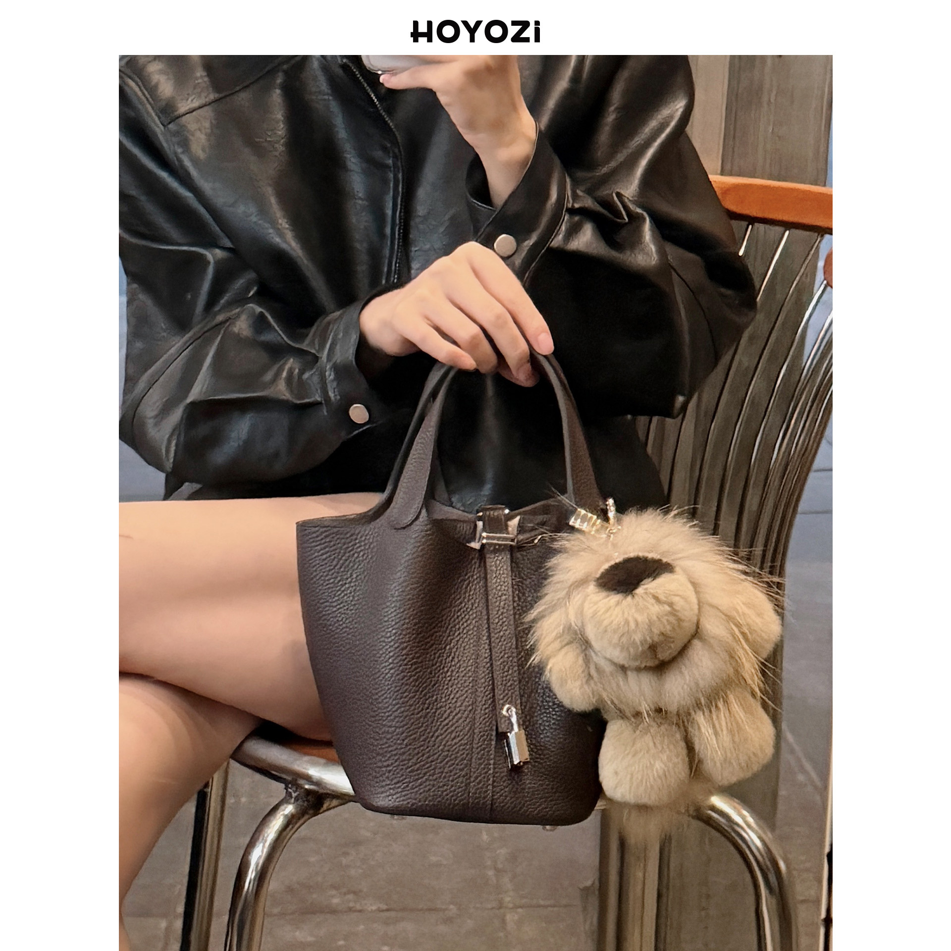 【小优家包包】HOYOZI头层牛皮蜡线菜篮子2025巨好看包包女手提包,箱包皮具/热销女包/男包,托特包,淘宝优惠券,粉丝福利购,淘宝优惠卷