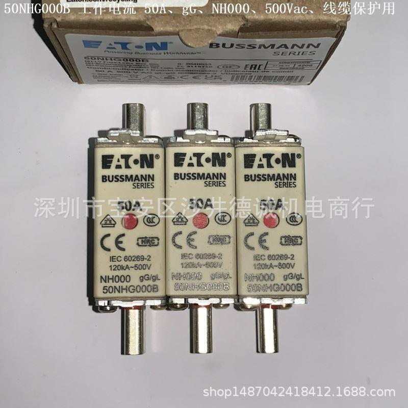 100NHG00B  工作电流 100A、NH00、gG、500Vac、导电握耳