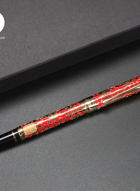 正品金豪钢笔18KGP铱金笔弯头美工笔宝珠笔签字礼品笔世纪龙5000