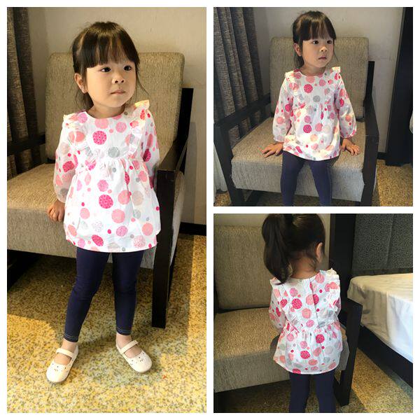 Chemise fille à manche longue - Ref 2085356 Image 1