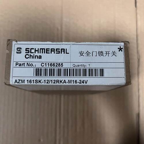 AZM161SK-12/12RKA-M16-24V SCHMERSAL安全门锁开关议价维修