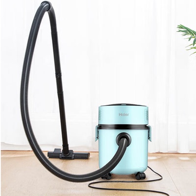 海尔（Haier）桶式吸尘器家用大吸力强力大功率吸尘机干湿两...