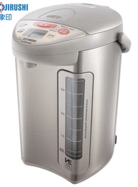 象印电水壶 日本原装进口 VE真空保温4L CV-DSH40C-XA不锈钢色