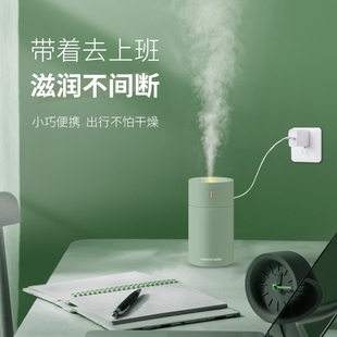 海纳斯加湿器HM-101迷你桌面车载轻音上加水小型usb插电便携