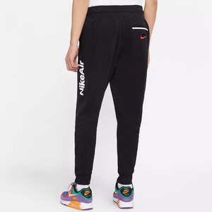 耐克/NIKE男子秋冬季加绒保暖运动休闲束脚针织长裤CJ4831-011