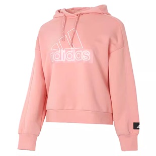 Adidas阿迪达斯女装春季训练运动服连帽套头衫卫衣GP0721 GP0720