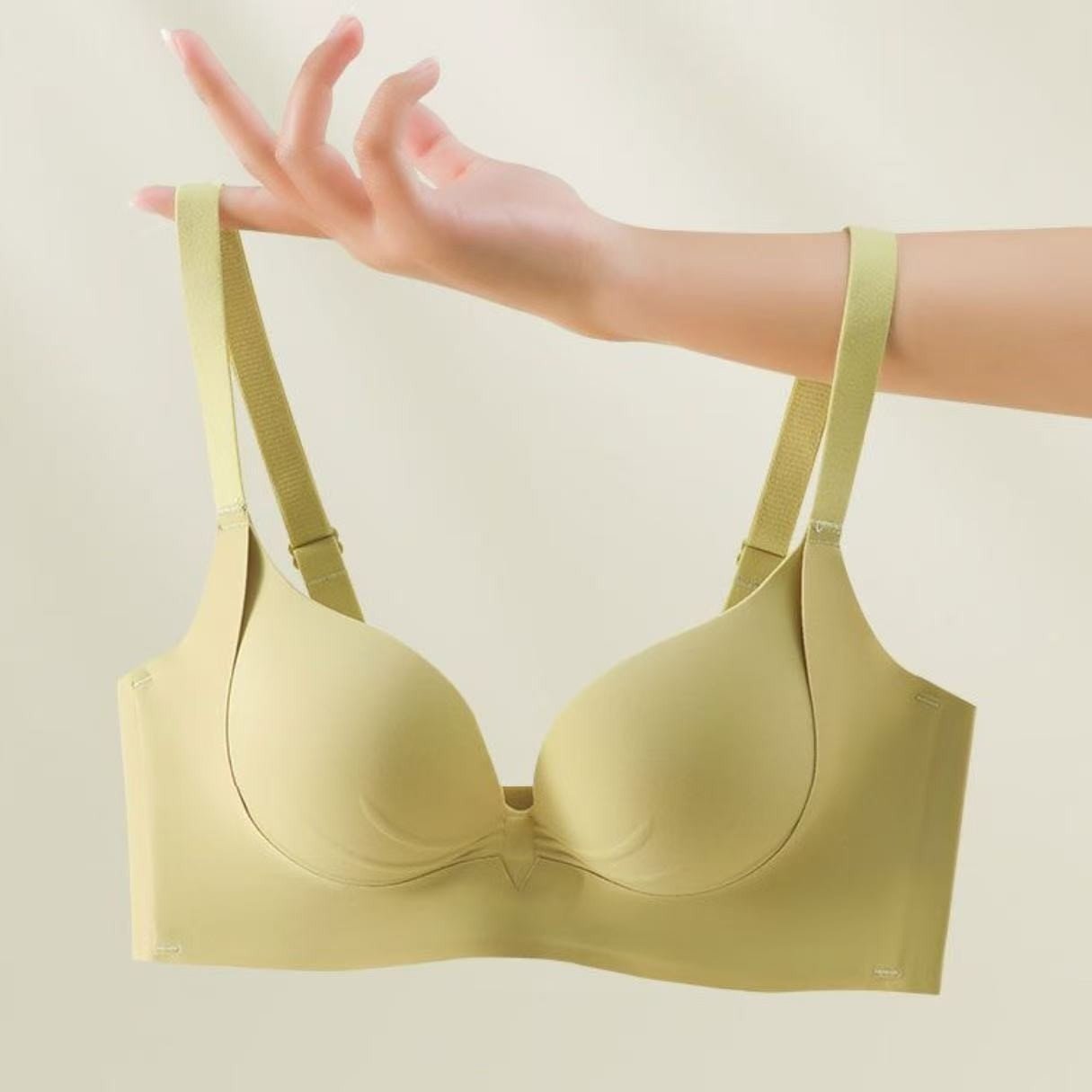 无痕提拉内衣女无钢圈透气薄款调整型上托舒适聚拢防下垂文胸罩女