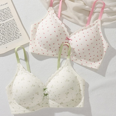 无痕内衣女士聚拢小胸显大收副乳防下垂舒适无钢圈2026新款文胸罩