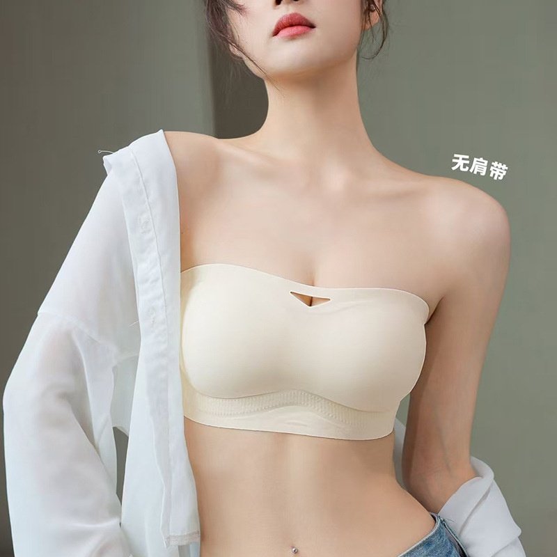 无痕无肩带内衣女夏季薄款小胸聚拢防滑文胸纯欲隐形美背透气,女士内衣/男士内衣/家居服,文胸,淘宝优惠券,粉丝福利购,淘宝优惠卷