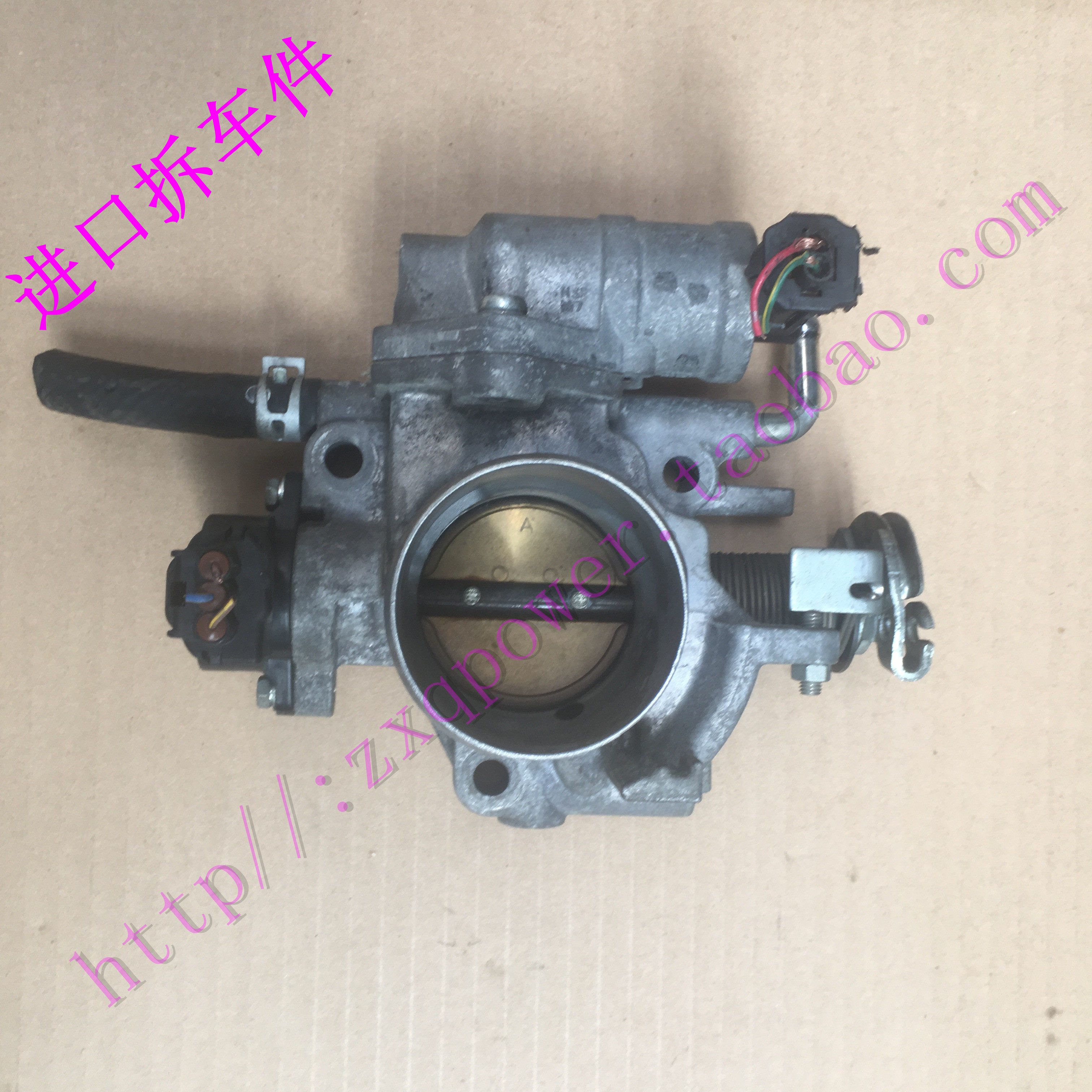 6 怠速马达 位置传感器 拉线节气门总成