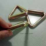 Большой металлический треугольный пряжка висят тяжелые предметы, висящие песчаные палаты палатка, мешок, пряжка, железная пряжка, пряжка, внутренний диаметр 4,8 см