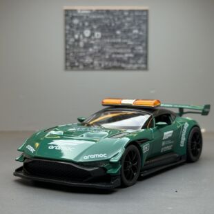 众源兴合金车模1:32火神赛道安全车声光回力玩具警车模型摆件收藏