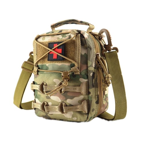 1000D户外医疗急救药品单肩挂包