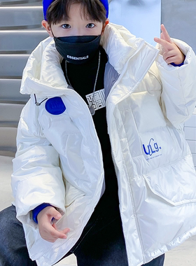 男大童冬季新款连帽两色潮流酷炫调性男童羽绒服K234YRF3706