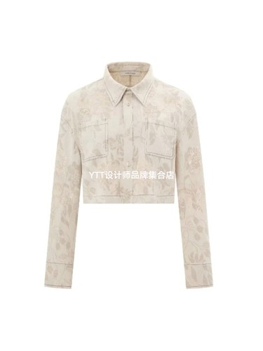 顺丰包邮 UNCODED｜2026春夏新款时尚休闲显瘦百搭印花短外套