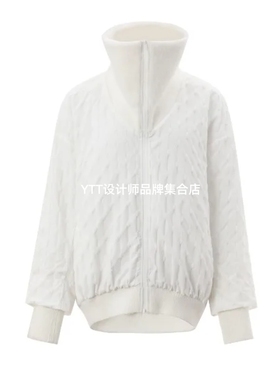 顺丰包邮UNCODED｜2025冬季新款KWWW6W054白色时尚休闲显瘦短外套