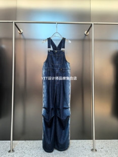 连体裤 顺丰 牛仔背带裤 UHOT诱货2026春夏新款 休闲印花设计 包邮