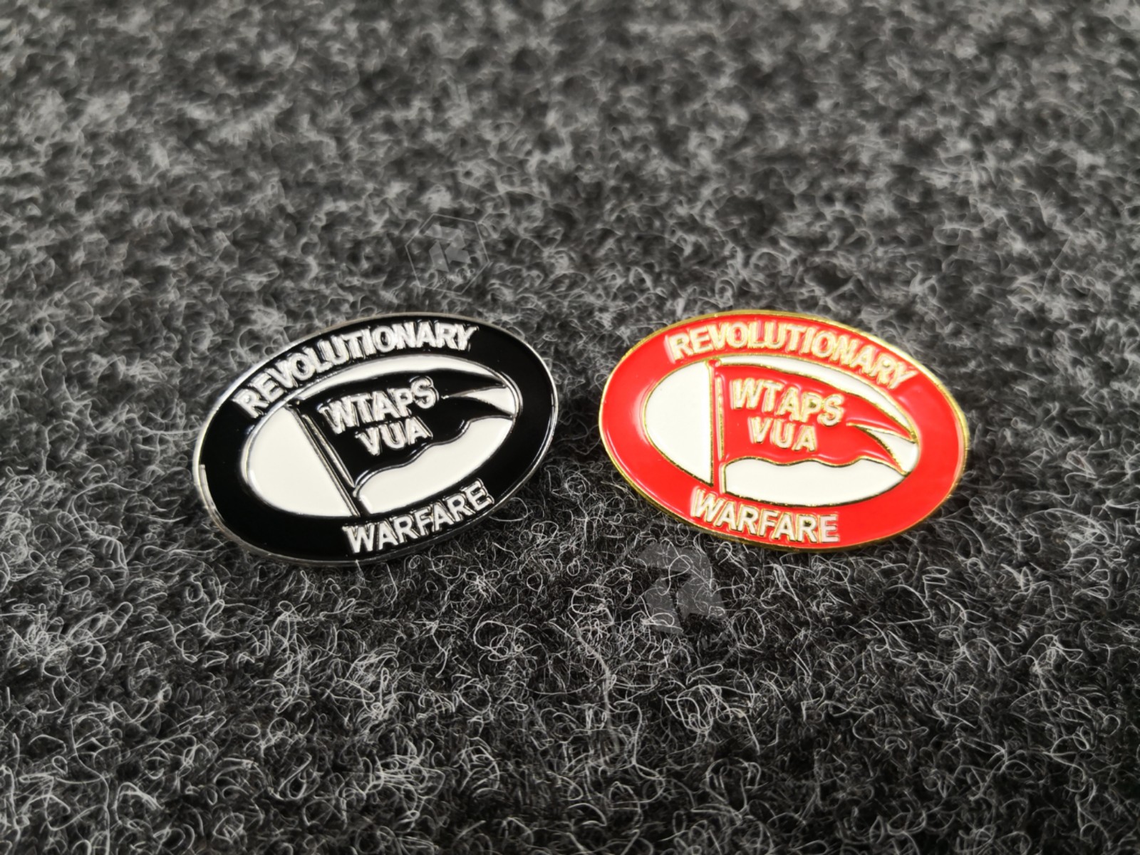 Ethereal spot WTAPS PINS 02 BADGE. STEEL 19SS Accessories Jewelry badge Brooch partsin the Accessories/Leather belt/Hat/Muffler , Collar accessories , Brooch  category - from Buy2taobao.com to provide professional Taobao agent buy service