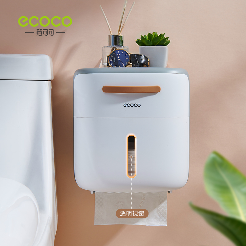 简约美感实用抽屉加大纸仓纸巾架