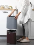 Креативное современное мусорное ведро для домашнего использования для гостиной, простой и элегантный дизайн