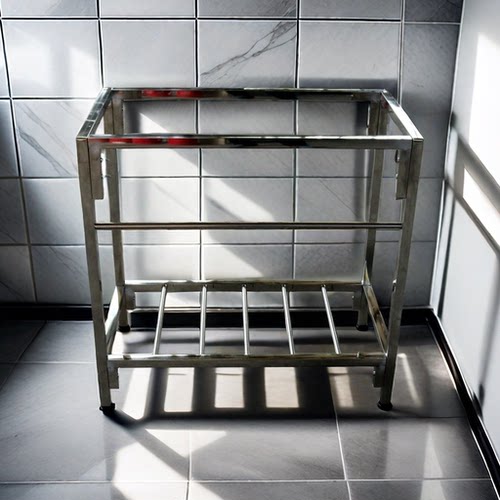 水槽支架厨房不锈钢单槽双槽洗菜盆洗碗池落地加厚