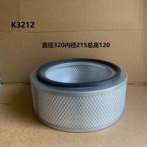 K3212解放142空滤6110一汽老解放工程车牵引头空压机3212空气滤芯