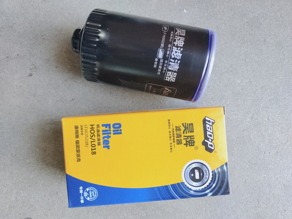 LF16352适配福田ISF3.8机滤欧马可康明斯5262313机油滤清器滤芯