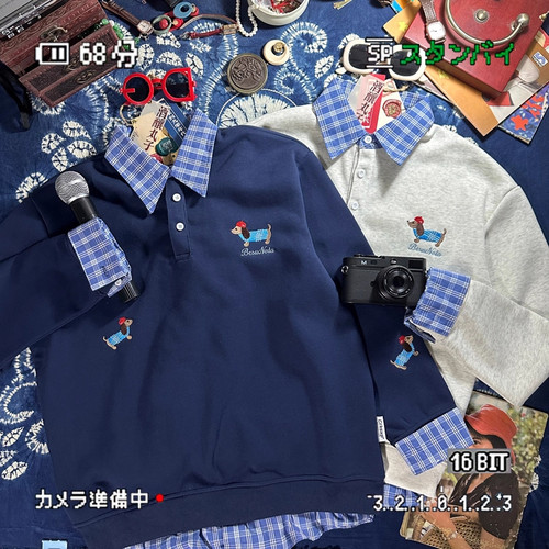 酒酿丸子ALOHA 复古港风小众设计慵懒假两件套卫衣秋冬情侣装上衣