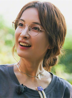 乘风破浪钛钢街拍蛇骨链吴昕同款