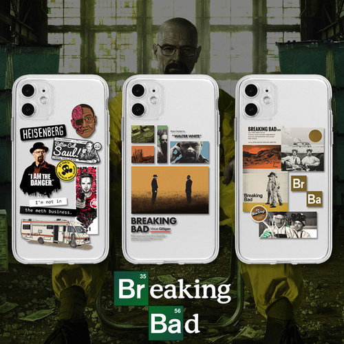 绝命毒师Breaking Bad原创安卓个性保护透明电影创意软壳全包手机壳适用13苹果12promaxr14iphone11xs178p16