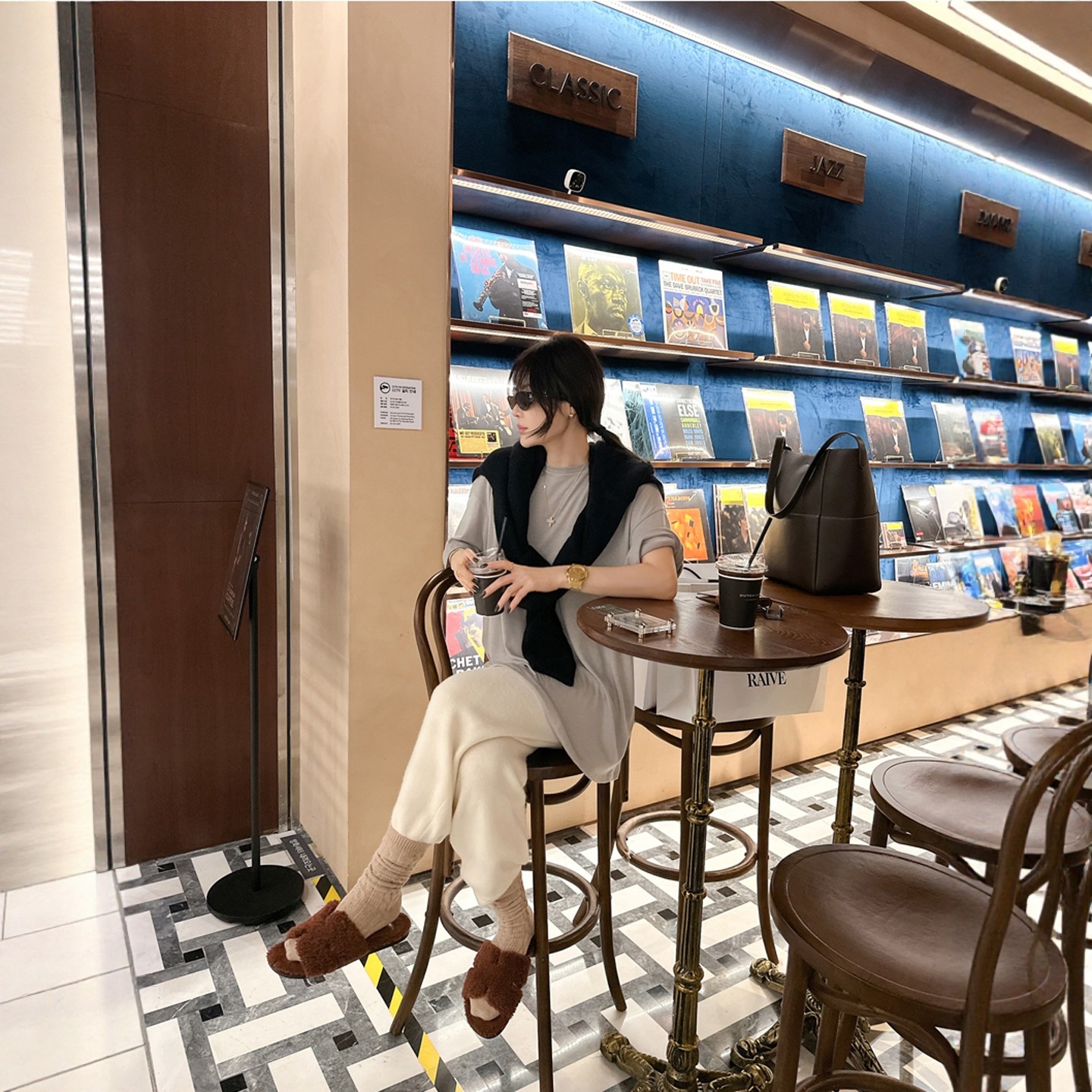 【韩国官网直邮】Partysu韩国代购正品女2025冬季宽松长袖t恤上衣