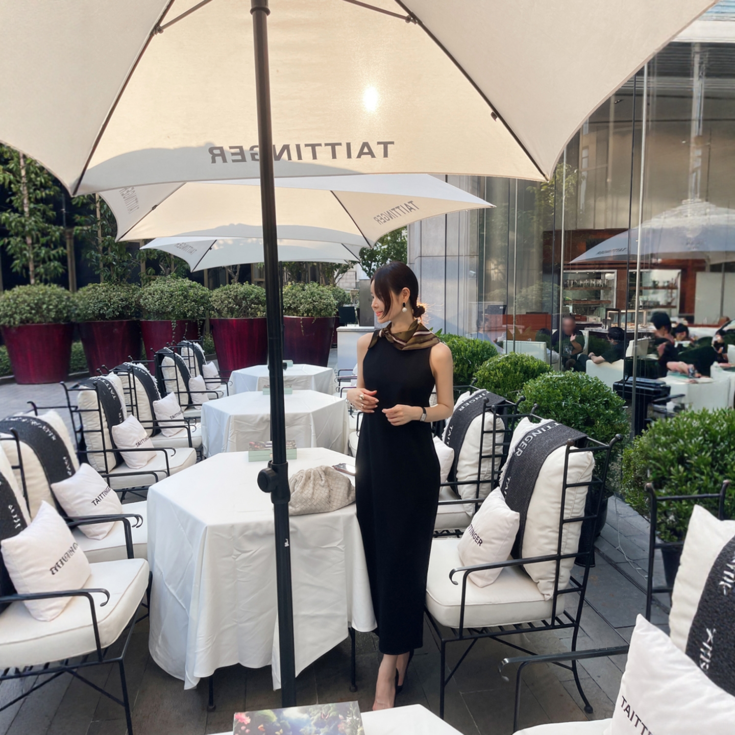 【韩国官网直邮】Partysu韩国代购正品女25秋冬气质修身背心长裙