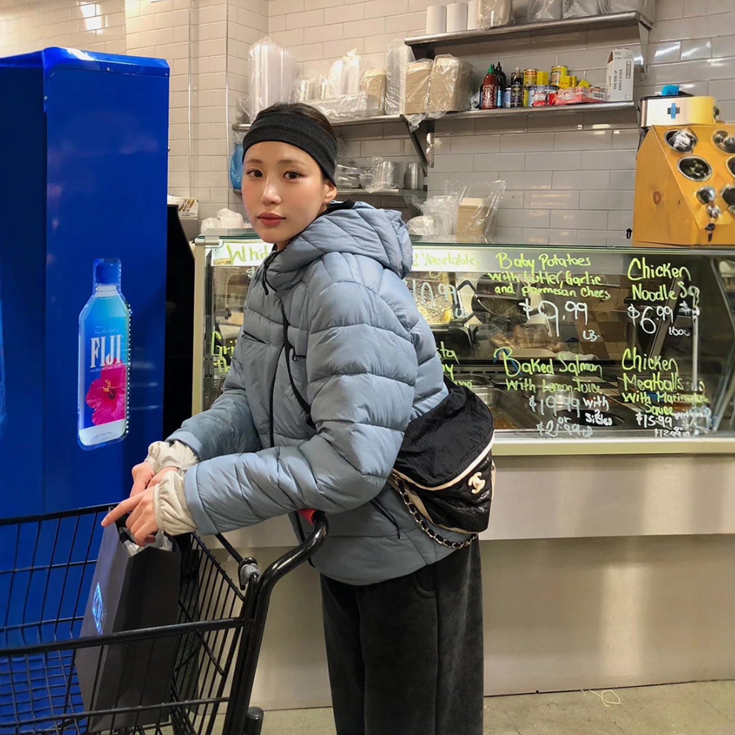 【设计师款】Haners家韩代购女时髦大气2025冬新品连帽轻薄羽绒服