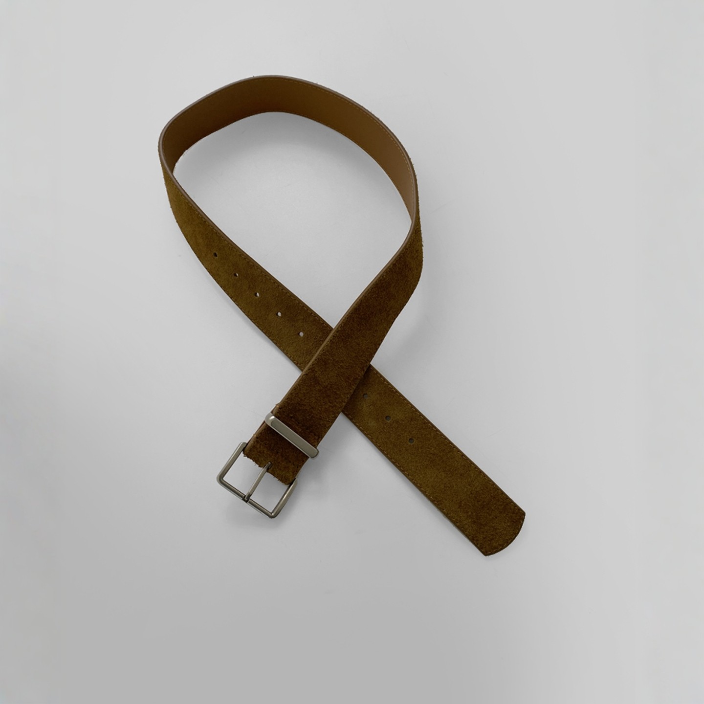 【韩国官网直邮】Partysu韩国代购正品女2025冬季优雅鹿皮腰带