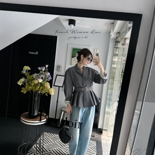 女2026春夏腰带式 正品 Partysu韩国代购 时髦夹克 韩国官网直邮