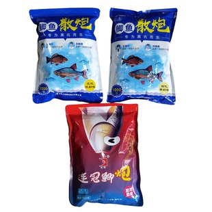 晓海鲫鱼散炮连冠鲫炮加浓奶香全能版淡奶味果奶味打窝料钓饵饵料