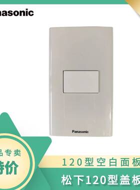 松下亮彩120型空白面板带填空件