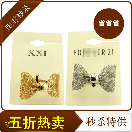 七夕欧美风饰品夸张戒指