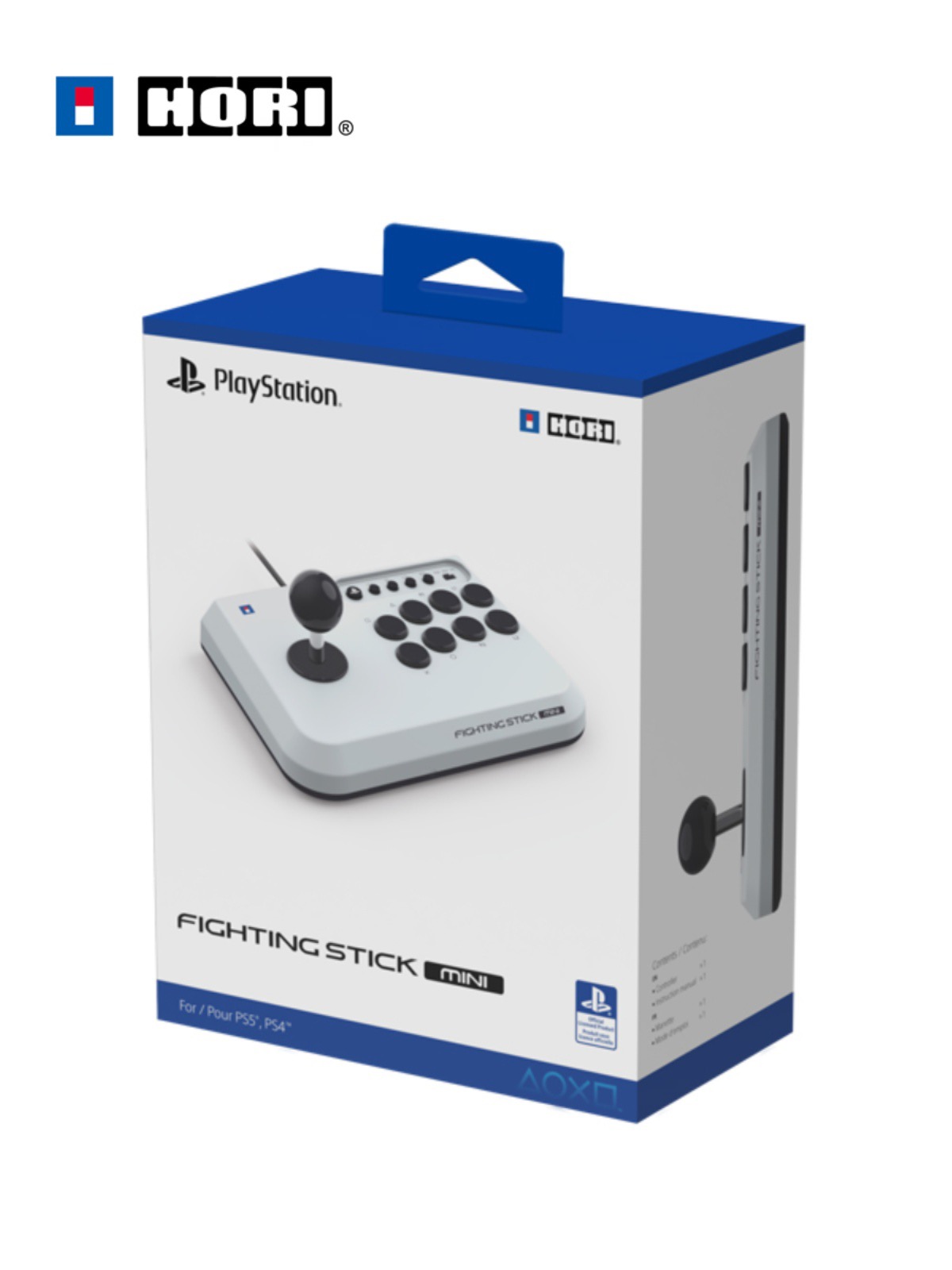 HORI迷你PS5PC街霸6格斗游戏摇杆