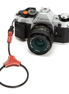 cam-in 相机手腕带细绳款复古手带真皮数码单反微单摄影手绳