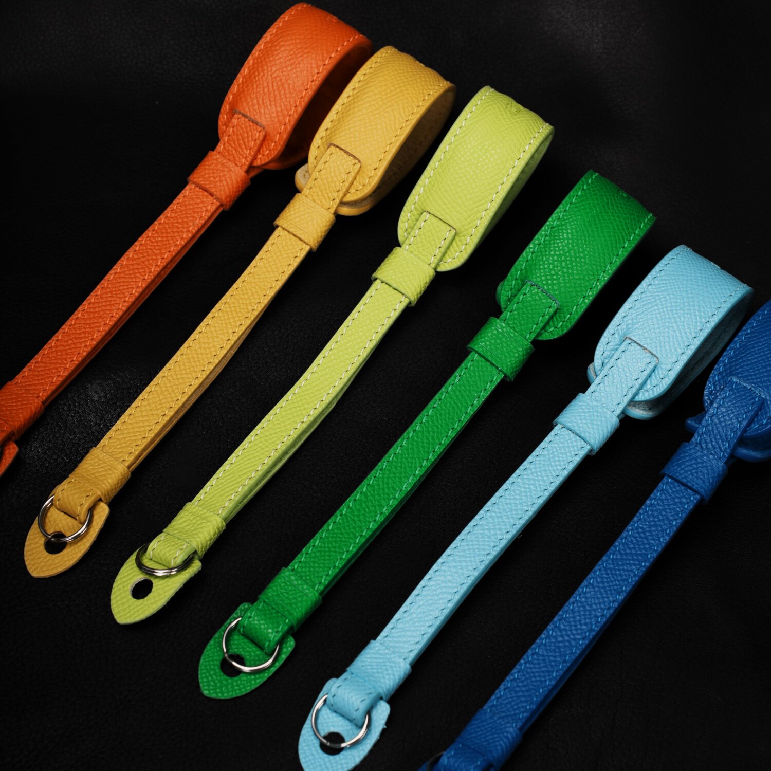 cam-in 相机腕带真皮复古文艺手绳富士徕卡手工牛皮手带