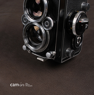 银色 Rolleiflex闪光灯接口堵头 短款 cam9050 快门按钮 cam