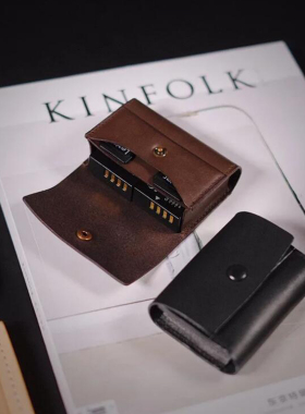 cam-in  真皮相机电池包SD卡包120/135胶卷保护袋数码收纳整理包