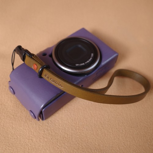 cam-in相机腕带真皮手绳理光富士