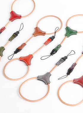 cam-in 通用数码相机真皮手腕带 适用理光索尼莱卡富士 微单WS021