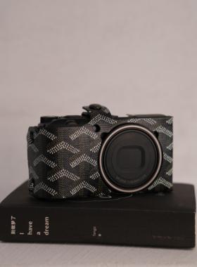 理光GR3x相机保护套GR4狗牙GR3HDF便携包GR1GR2复古真皮相机套