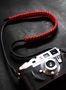 cam-in 相机背带真皮复古文艺微单挂绳挂脖牛皮斜跨单反数码肩带