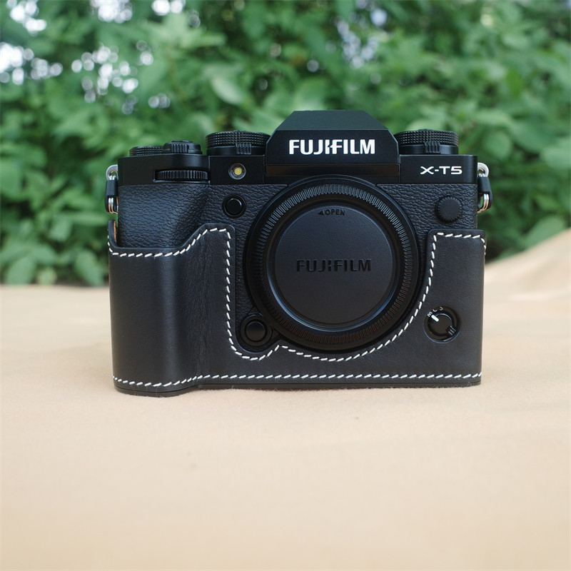 cam-in 富士XT5保护套真皮数码相机包X-T5底座fuji半套手工皮套使用感如何?