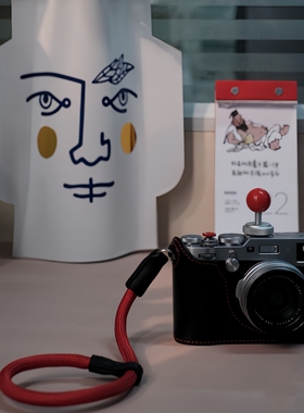 cam-in 相机手腕带真皮登山尼龙绳微单单反适用徕卡索尼富士手绳