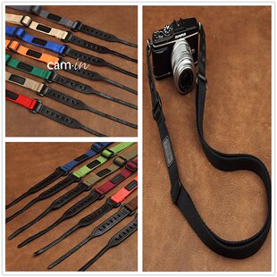 照相机背带微单摄影肩带cam1821 复古棉质可调通用单反数码 cam